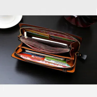 HANDMADE CRAFT LONG WALLET